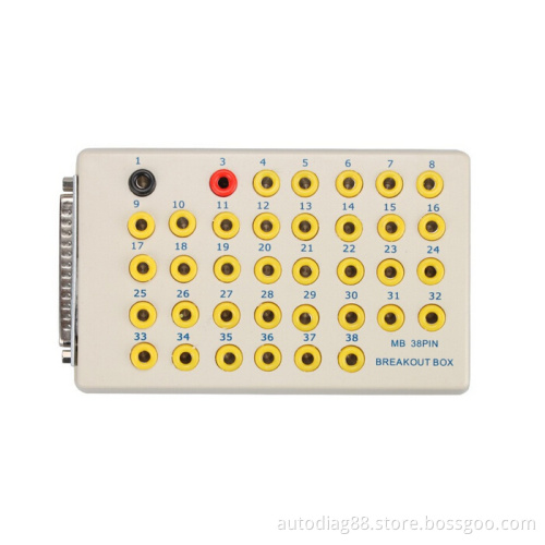 Obdii MB 38pin Breakout Box for MB Diagnostic Connector